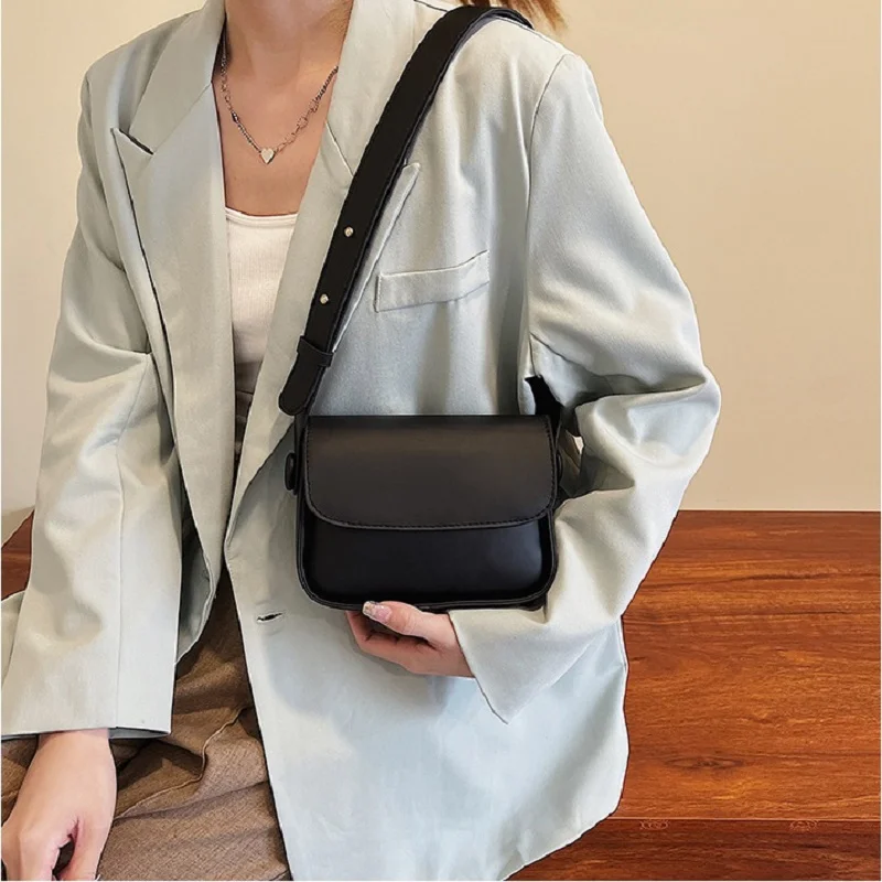 Women's Tote Shoulder Bag Luxury PU Leather Buckle Handbags Fashion Versatile Crossbody Bags Handbags for Women Free Shipping