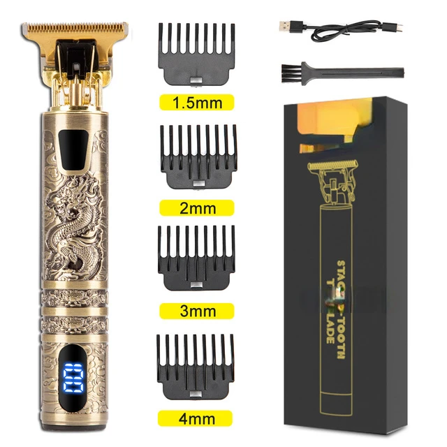 Hair Clippers Professional Hair Cutting Machine Beard Trimmer For Men Barber Shop  Shaver Vintage T9 Hair Cutter enlarge