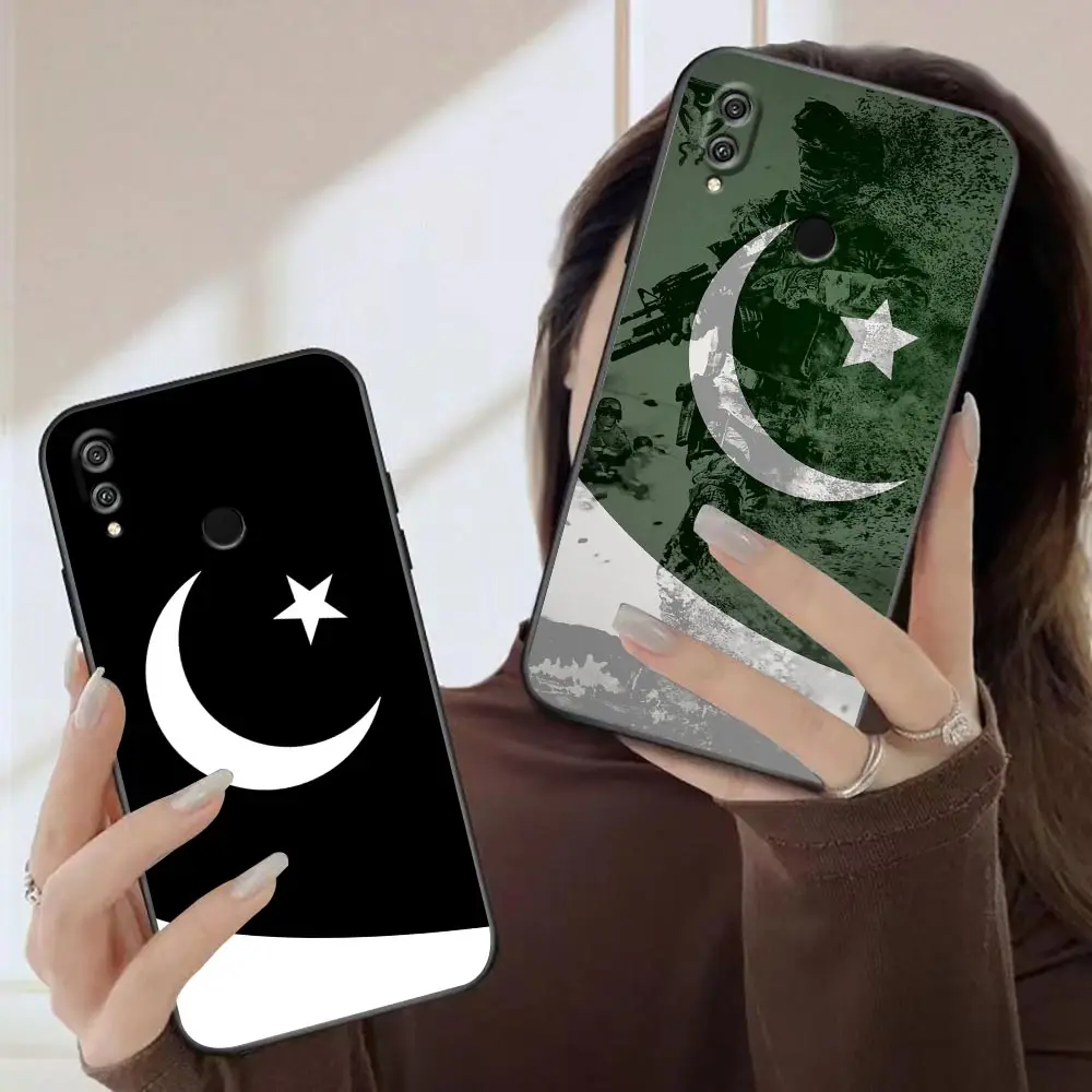 

9X Case For Honor 8X 20 20i 30i 50 30 70 Magic4 X6 X7 X8 X9 5G X40i X40 Play6T Pro Plus Lite Case Para Beautiful Pakistan Flag