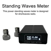 1 6mhz 30mhz 0 1w 11w qrp swr shortwave standing waves meter portable swr shortwave power meter with display screen battery