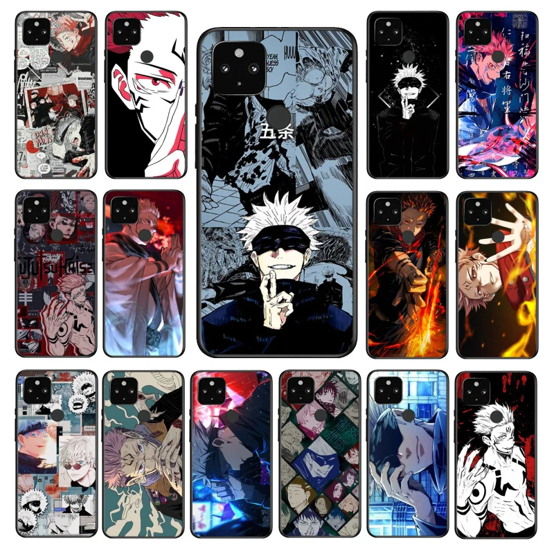 

Jujutsu Kaisen Gojou Satoru Phone Case for Google Pixel 7 6 Pro 5A 4A 3A Pixel 4 XL Pixel 5 6 4 3 XL 3A XL