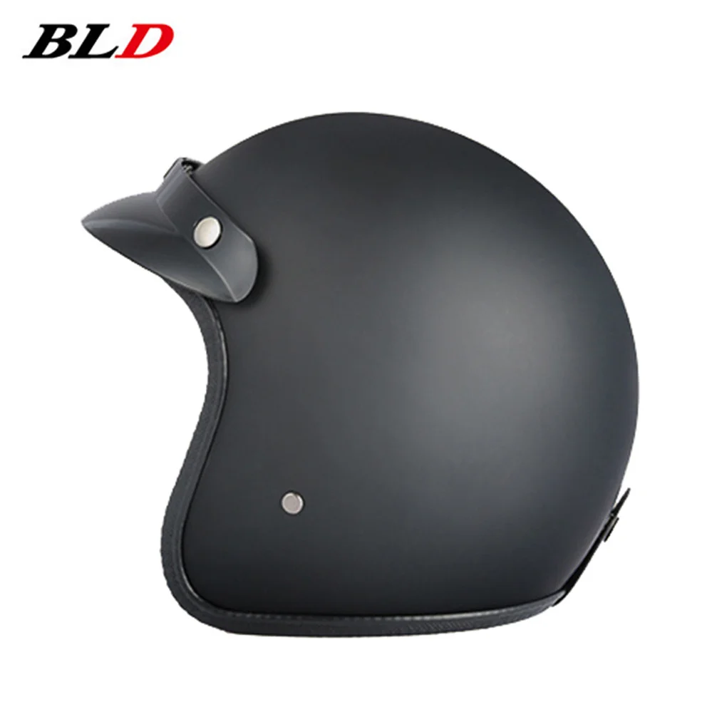 

Retro Open Face 3/4 Motorcycle Helmet Motorbike Helm Moto Motocross Helmets With For Men Wome DOT Approved Casque cascos de moto