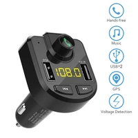 bluetooth 5 0 fm transmitter handsfree wireless car mp3 player phone usb charge car charger tf u disk car accessories