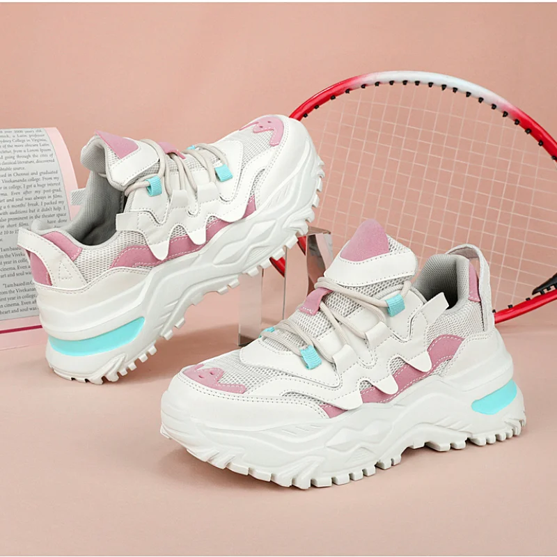 

2022 New Women's sneakers female vulcanized shoes casual shoes Fashion platform shoes Breathable ladies shoes designer shoes