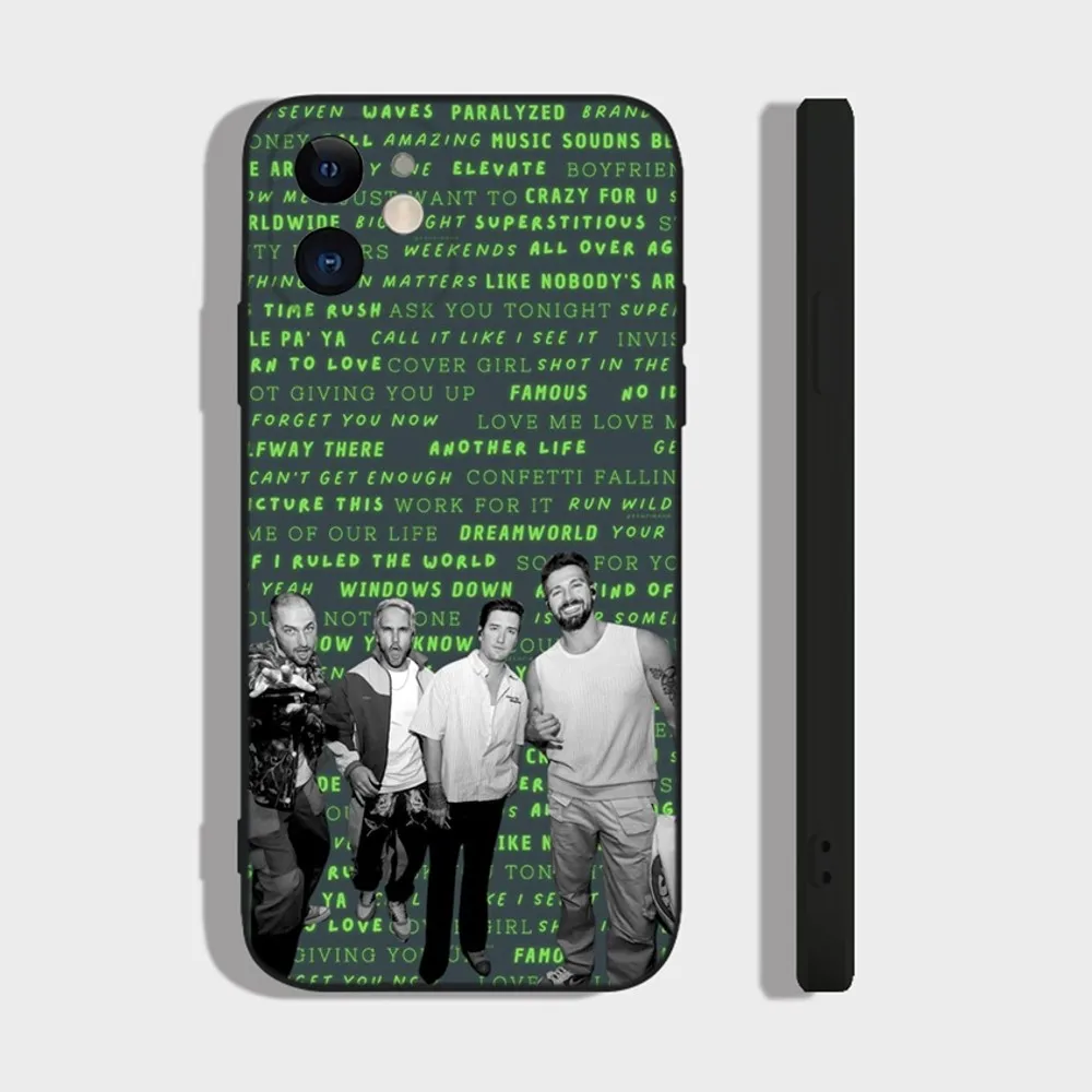 Чехол для телефона Band Big Time Rush BTR iPhone 16 15 14 13 12 11 Plus Pro Max XR XS X 7 8 SE Mini Silicone Soft