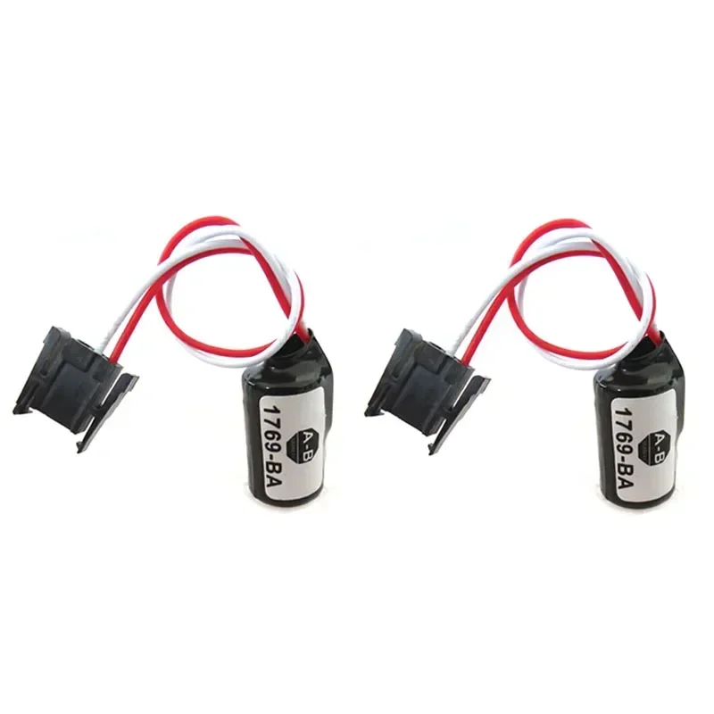 Литиевая батарея Allen Bradley AB A-B 1769-BA 3 В 1000 мАч с ЧПУ и вилкой для замены
