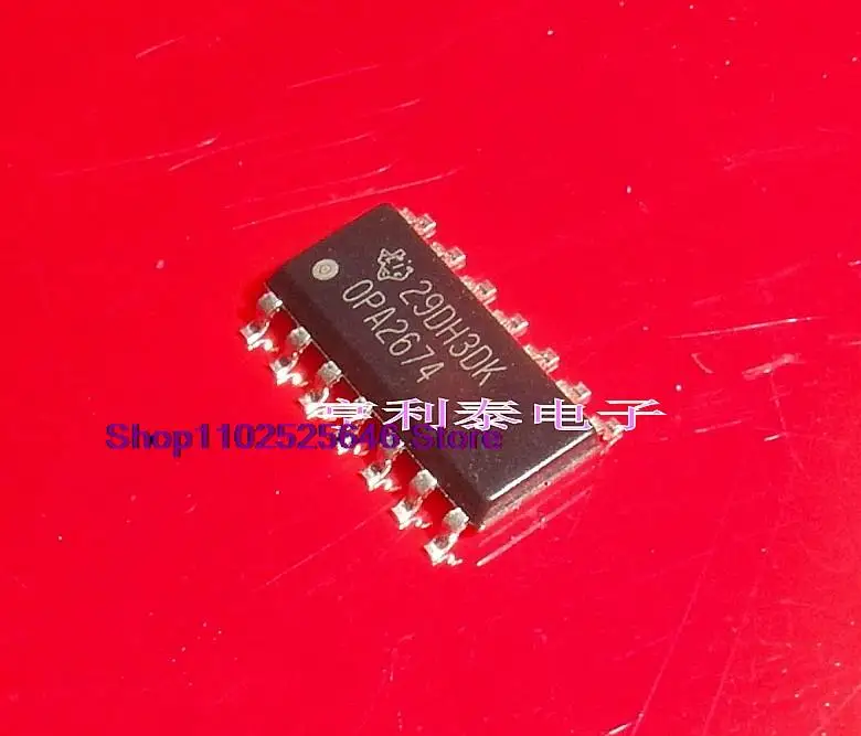 

Встроенная интегральная микросхема Φ OPA2674 SOP-14