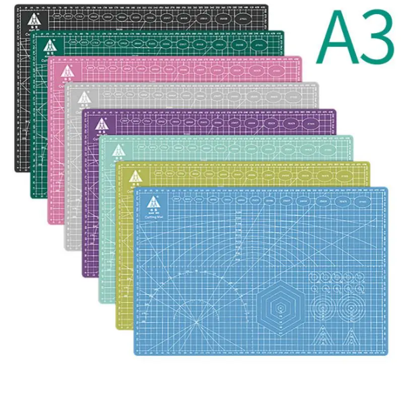 

A2 A3 A4 A5 Pvc Cutting Mat Board Durable Self-healing Diy Sewing Student Cut Pad Leather Craft Tool Art Paper Cutting Engraving