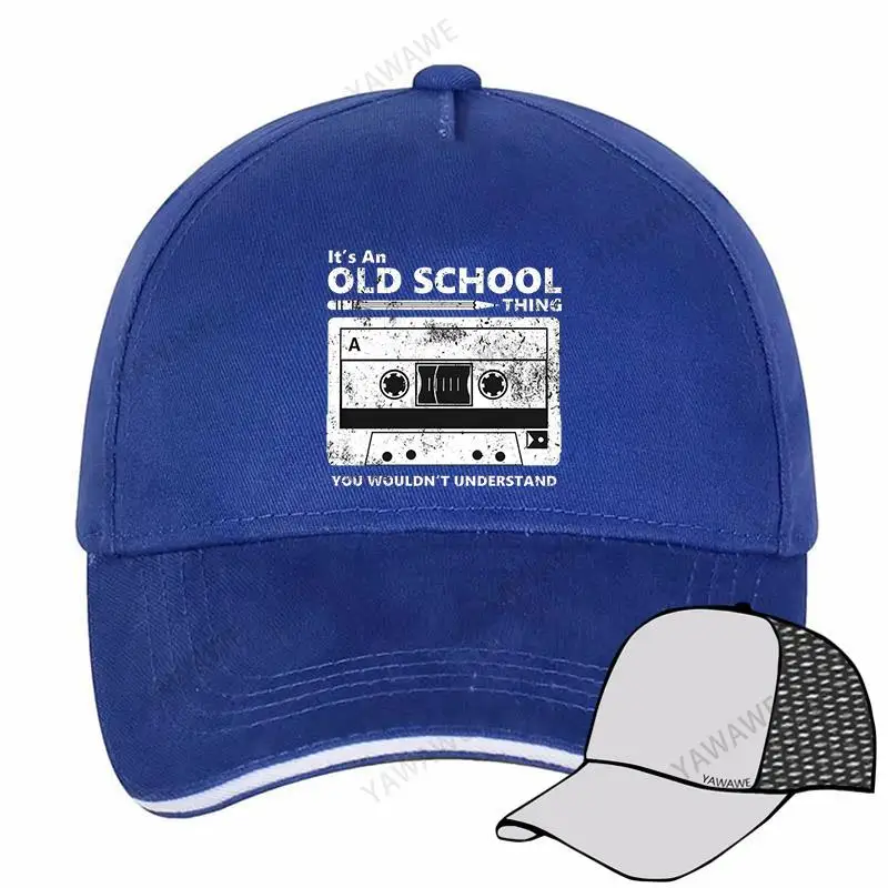 

cotton unisex Adjustable Baseball Cap IT'S AN OLD SCHOOL THING Man Women Summer Hat drop shipping