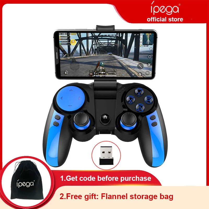 

Ipega PG-9090 2.4G Wireless Bluetooth Gamepad PUBG Mobile Controller Joystick for Android iOS PC Phone TV Box PS3 Console