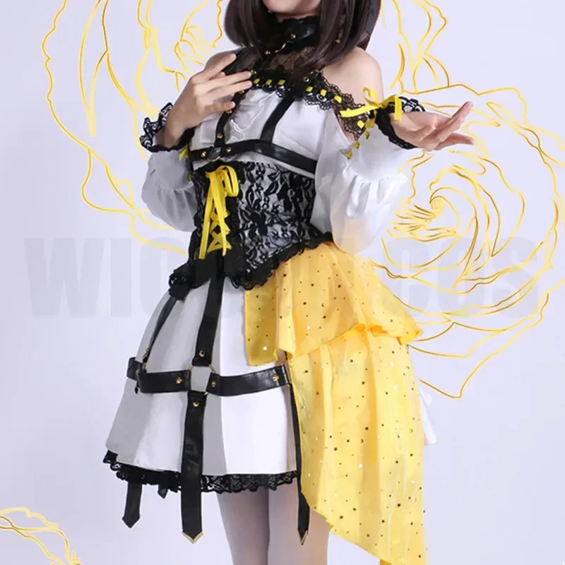 Красочная сцена проекта Coslan Sekai! подвиг. Ночной код Акияма Мизуки Шинономе Эна