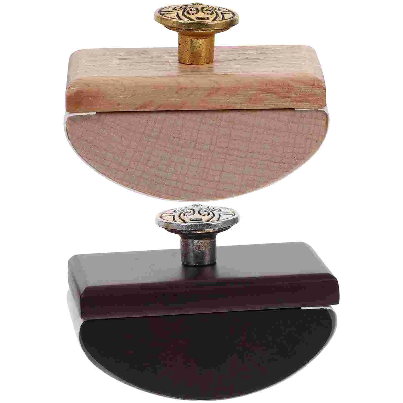 

Ink-Absorbing Seal Wood Rocker Blotter Pre-Cut Paper Portable Useful Student Stationery Quick-Drying Stamp Desk