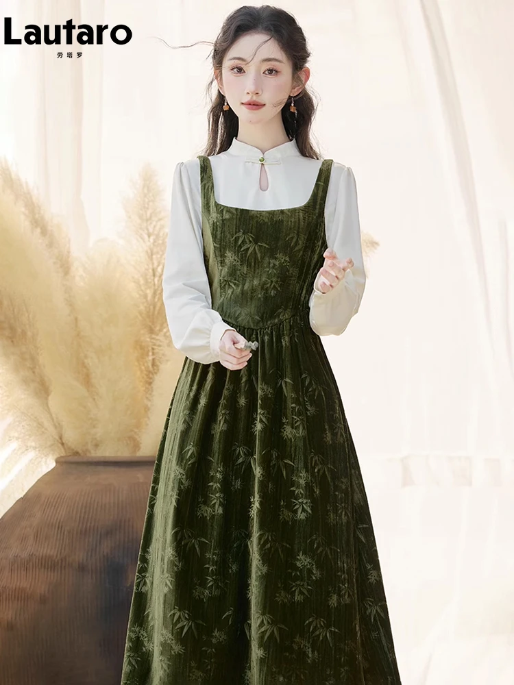 Lautaro Весна Длинный Красочный Цветочный Принт День Рождения Вечер Спагетти