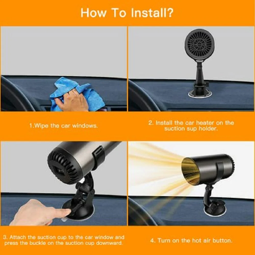 Автомобильный обогреватель портативный автомобильный пространства