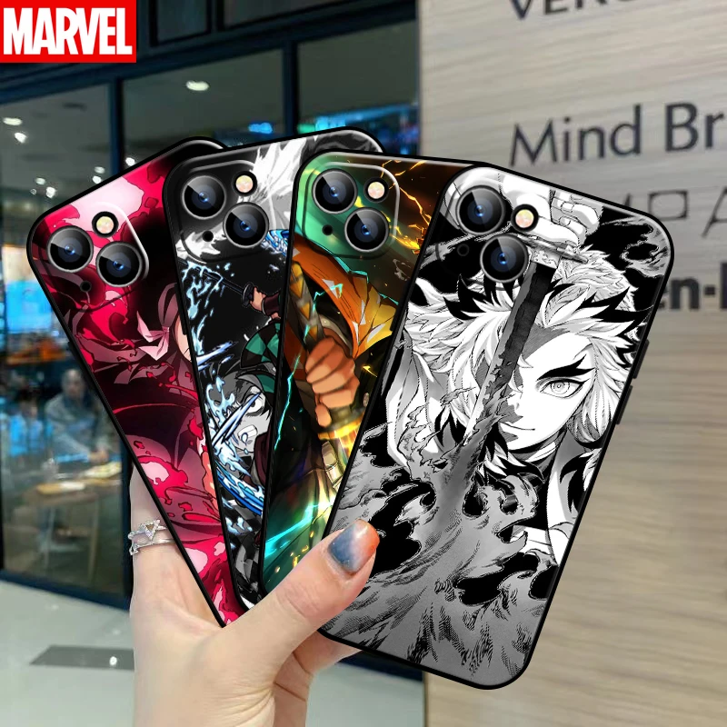 

Demon Slayer Uzui Tengen For Apple iPhone 11 12 13 Pro Max 12 13 Mini X XR XS Max SE 6 6S 7 8 Plus Phone Case Funda Carcasa