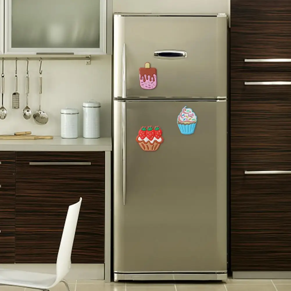 Магниты на холодильник Мультяшные Изящные маленькие милые торты 3D