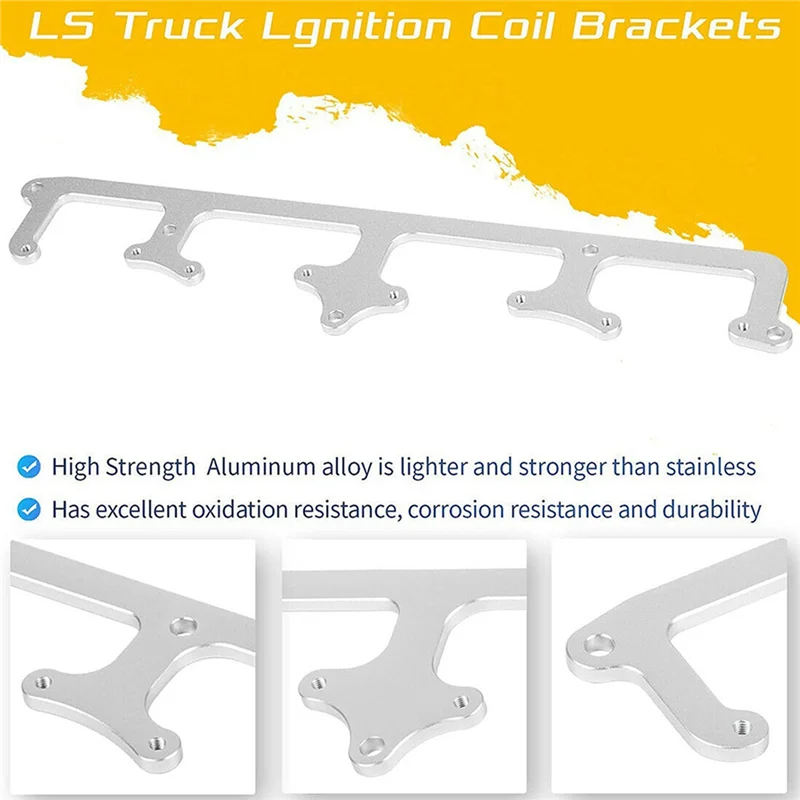 

5.3L Truck Side Bolt Coil Brackets Mount Valve Cover 19005218 D585 LSX Swap Heat Sink LM7 LR4 LQ4 L59 LQ9 LM4
