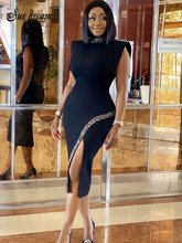 Vestidos Vestido bandage negro para mujer...