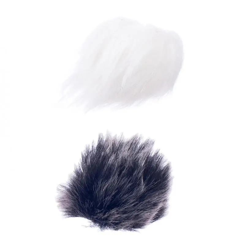 

Pcs белый микрофон Wind Muff аксессуар для микрофона