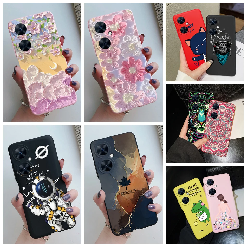 Чехол для Huawei Nova 11i 11 Pro Global милый мультяшный цветочный чехол мягкие силиконовые