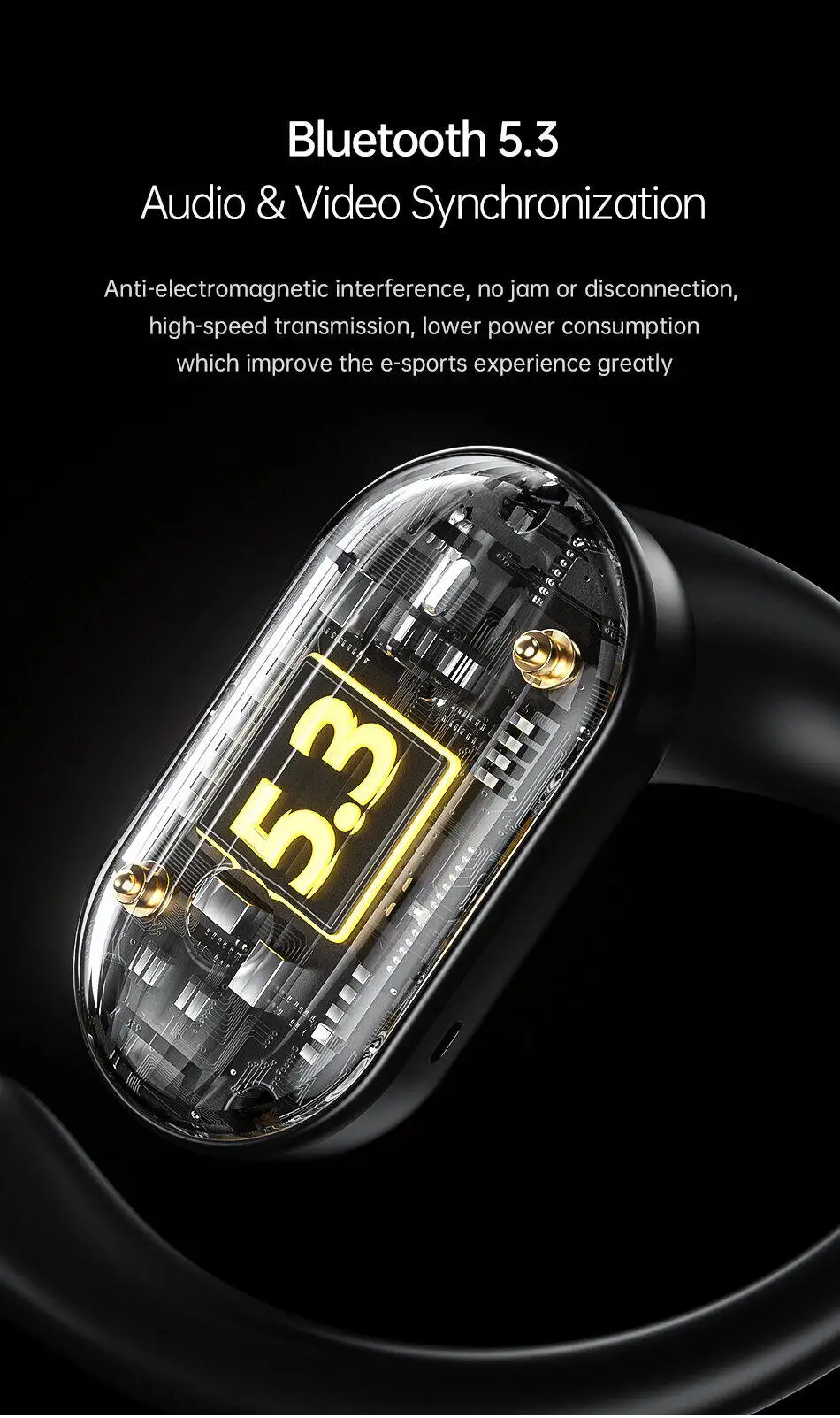 Беспроводные водонепроницаемые наушники Awei T95 с зарядным устройством 300 мАч