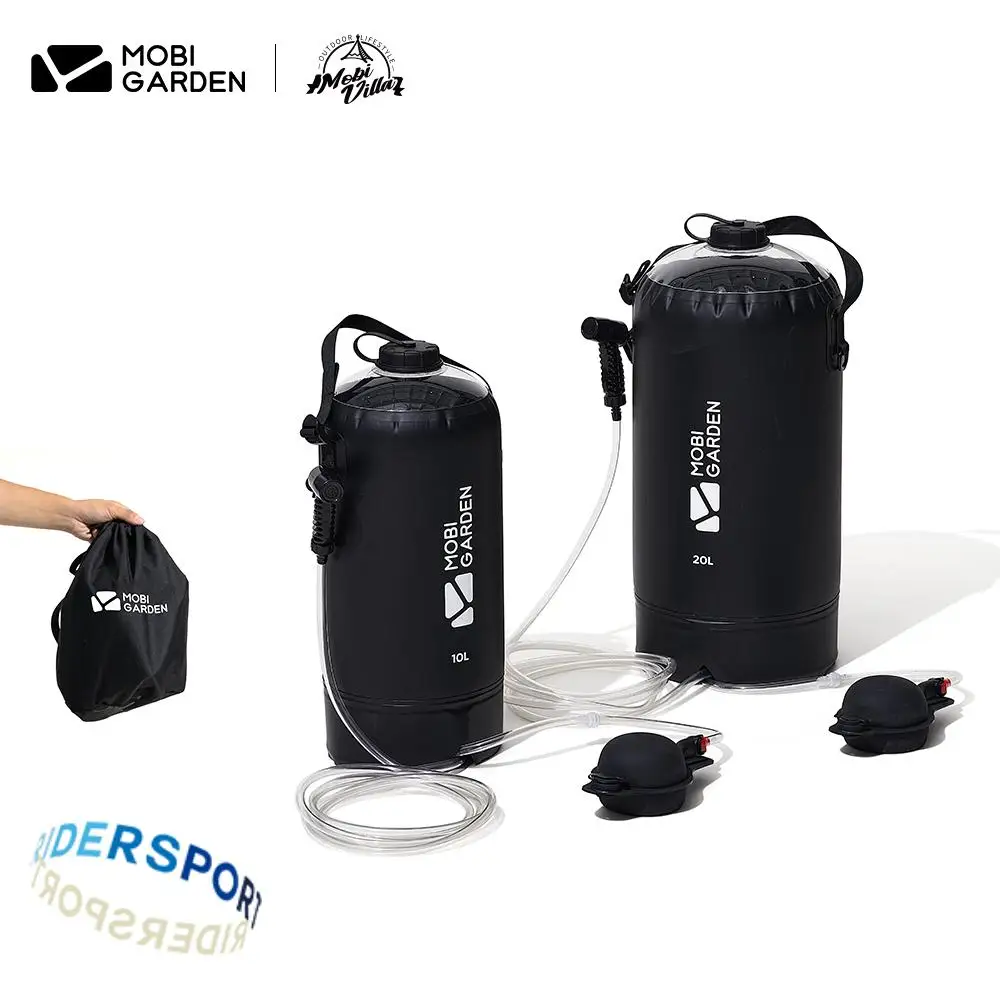 

MOBI GARDEN 10L/20L Large Capacity Outdoor Camping Portable Shower Bag Simple Shower Solar Hot Water Bag