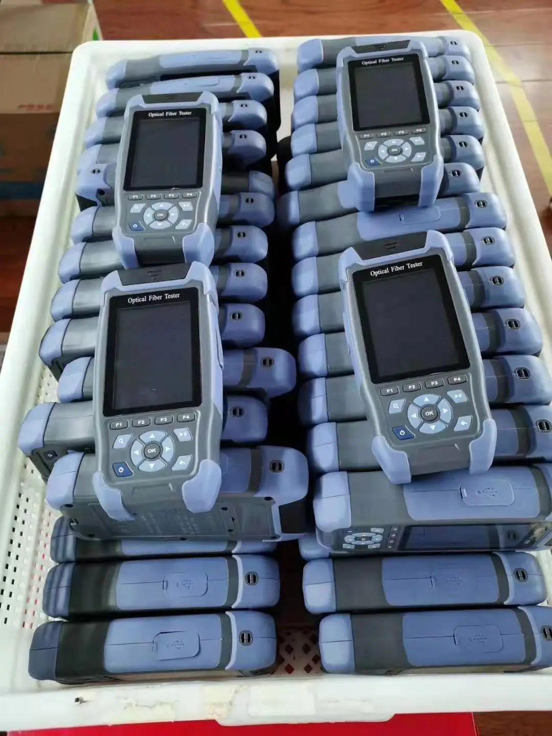 NK3200D Mini Pro OTDR Reflectometer 9 Functions in 1 Device OPM OLS VFL Event Map  Ethernet Cable Sequence Distance Tracker