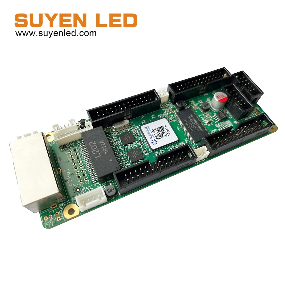 Лучшая цена LINSN RV907H полноцветный синхронный светодиодный экран приемная карта |