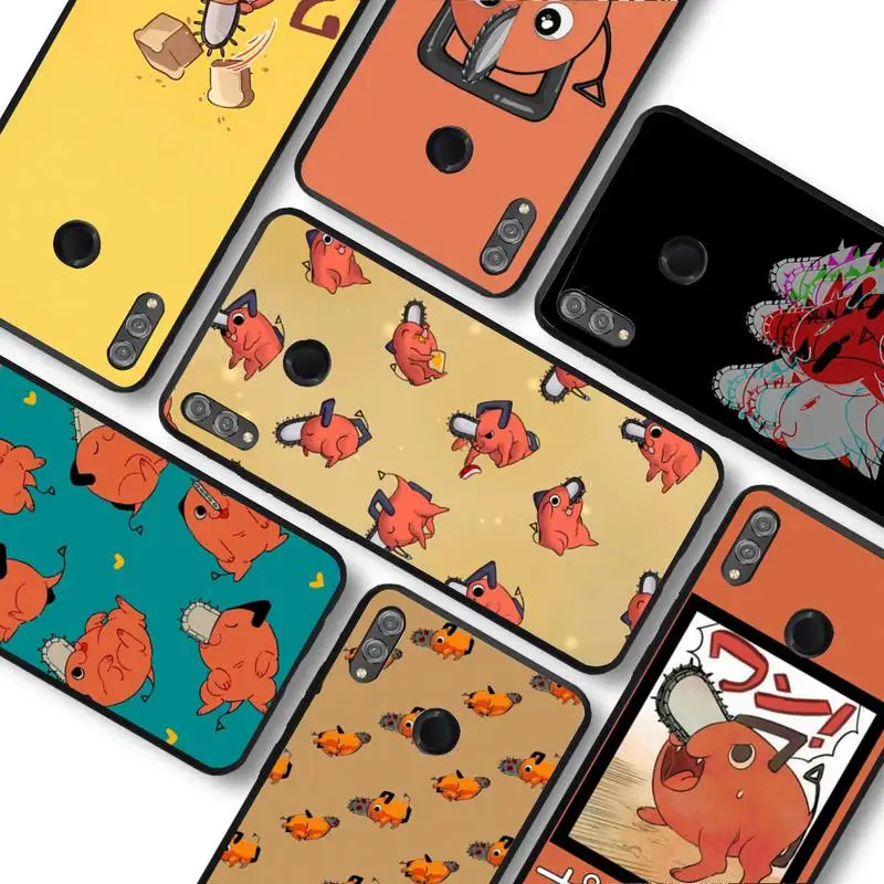 

New Anime Chainsaw Man Pochita Phone Case for Samsung A51 A30s A52 A71 A12 for Huawei Honor 10i for OPPO vivo Y11 cover