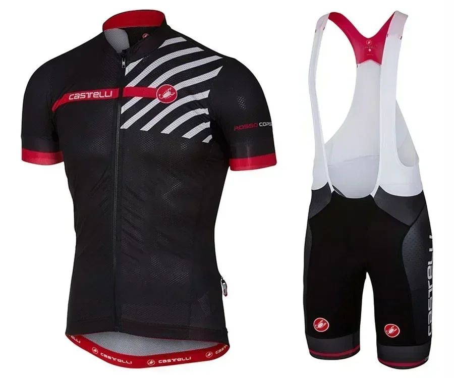 Лето 2018 комплект велосипедных нагрудников с короткими рукавами одежда для