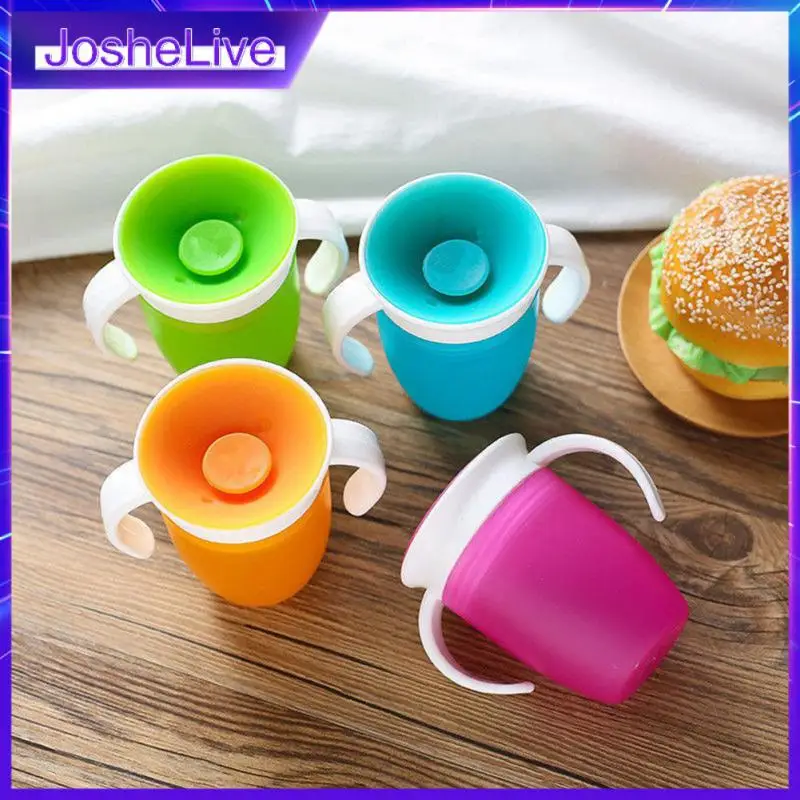 

Чашка Питьевая детская с двойной ручкой, 360 градусов, с защитой от протечек