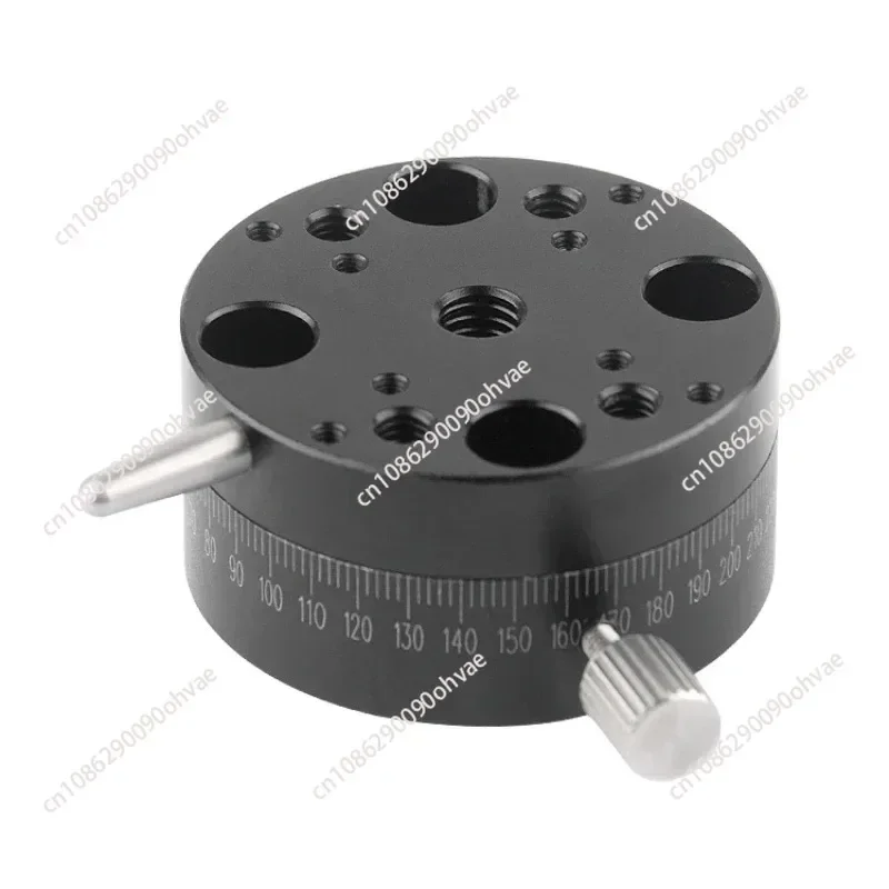 R-axis rotation fine-tuning table high-precision angle manual knob feed indexing plate REG25/40/60 displacement slide