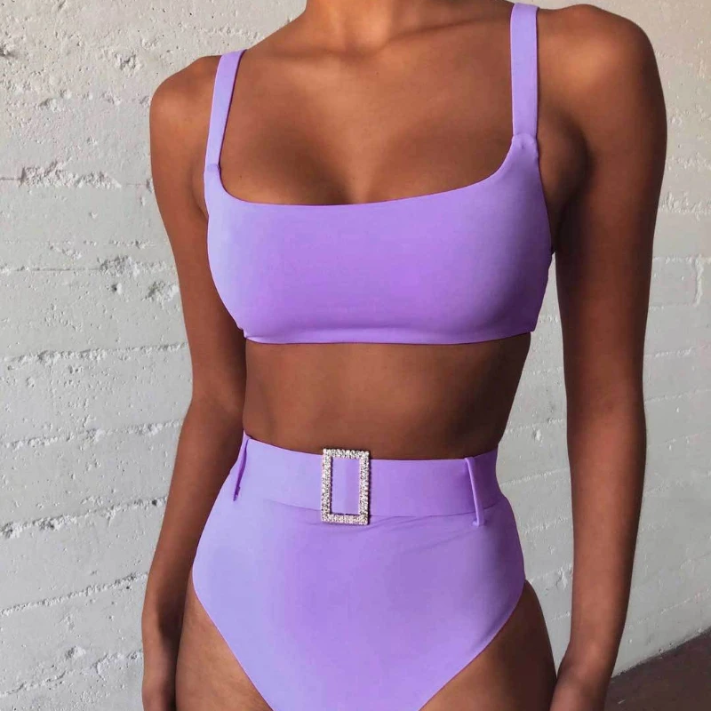 

2022 New Bling Bikini Women Female Swimsuit 2 Piece Set Bather Bathing Swimwear Suit Swimming Pool Beach Wear