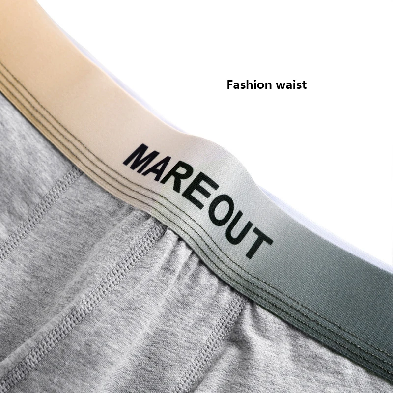 3pcs 3A Graphene Men Boxers Antibacterial Cotton Man Underwear Male Sexy Boxers Solid Color Shorts Men's Panties Free Shipping