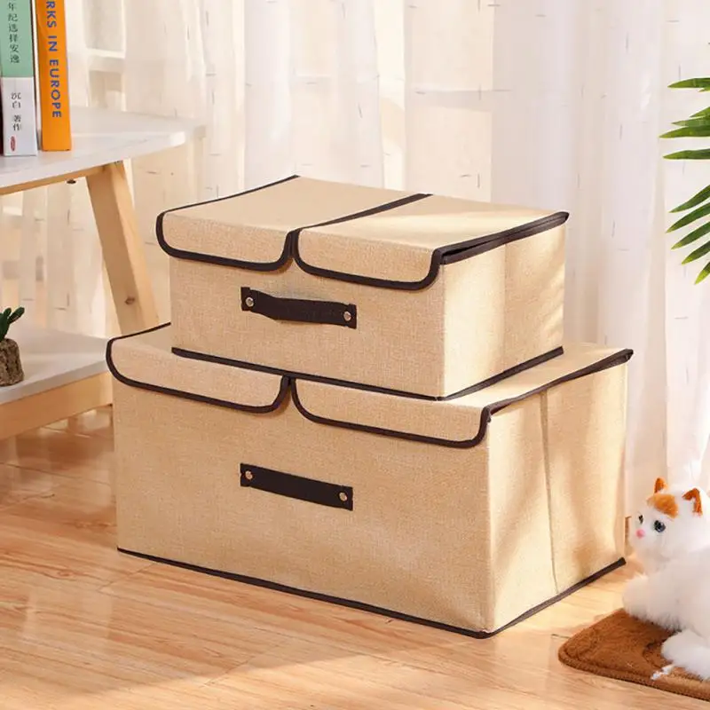 

Environmental Household Goods Storage Box Durable Storage Bag For Clothes Blanket Quilt Dustproof Clothing Storage Box Foldable