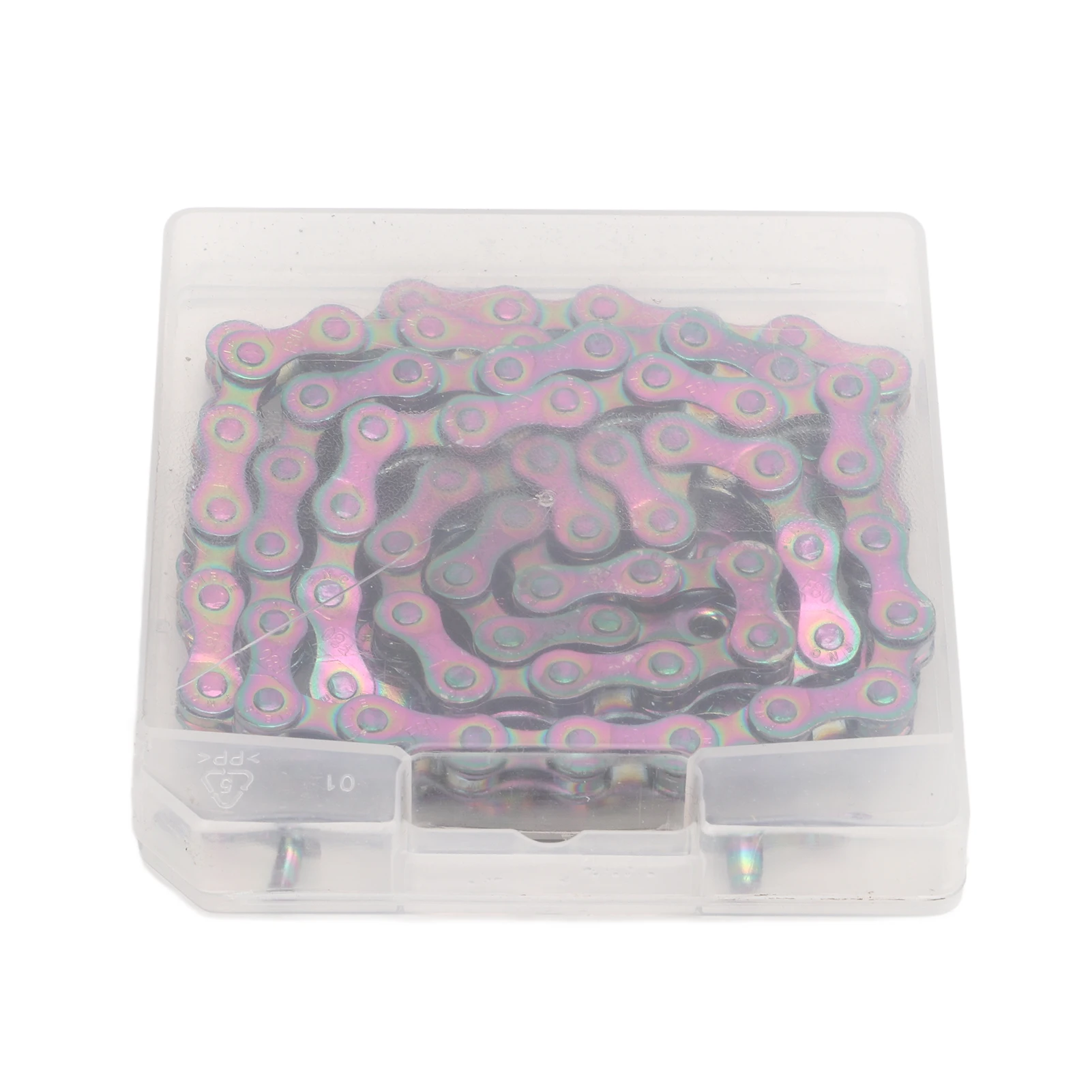 

8 Speed Colorful Bicycle Chain Manganese Steel Chain Cycling Spare Parts for Mountain Bike