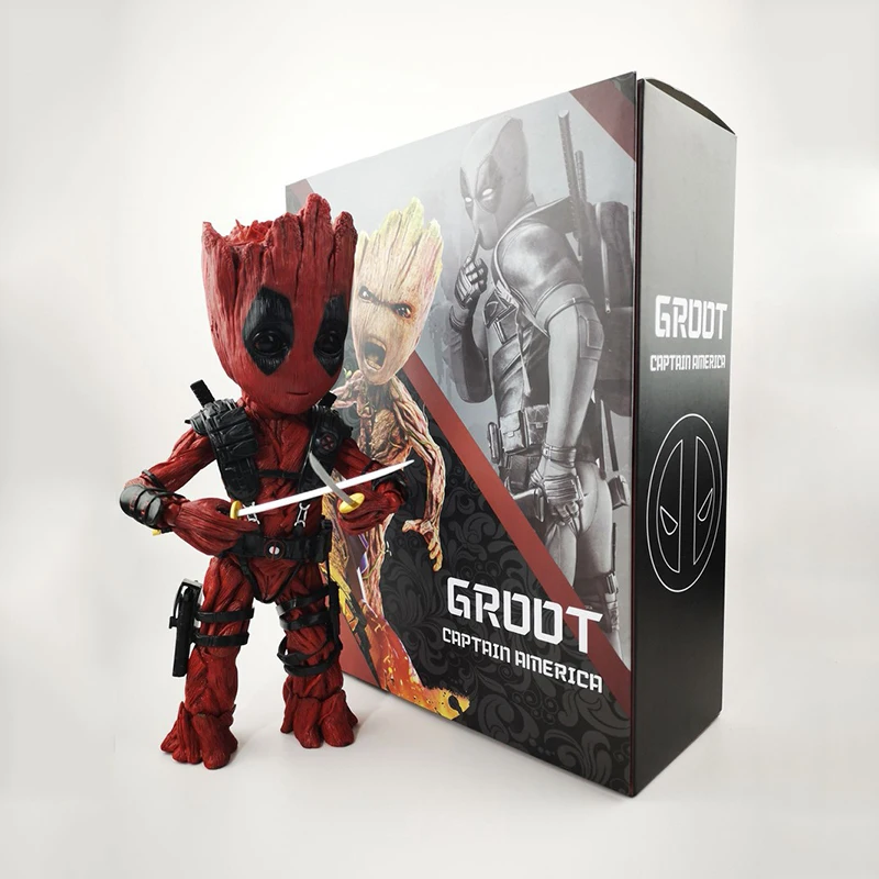 Toys 26cm Large Groot Movable Statue Model Collection Ornament Gifts For Boyfriend Children