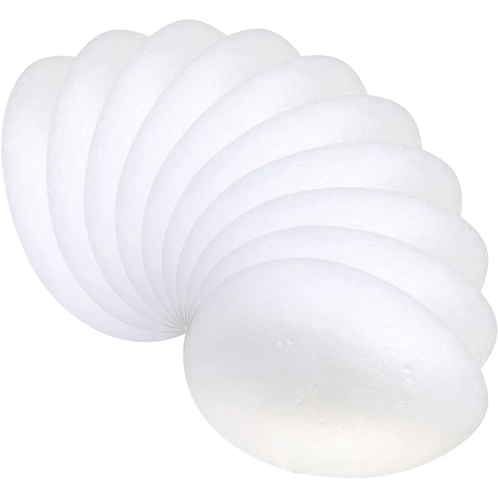 

Eggs Easter Foam Egg Diy Craft Shape Polystyrene Crafts Artificial White Shapes Toy Floral Flower Foams Chicken Painting Spring