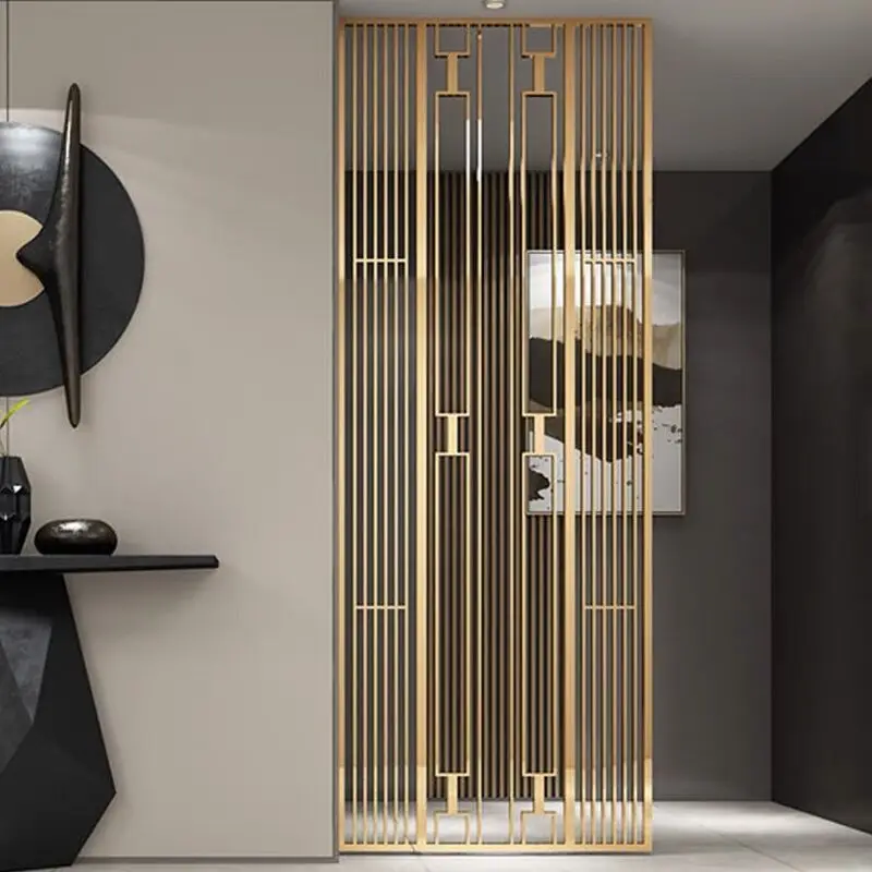 

Экран из нержавеющей стали в современном минималистичном стиле для гостиной, столовой, спальни декоративная перегородка SUS 304