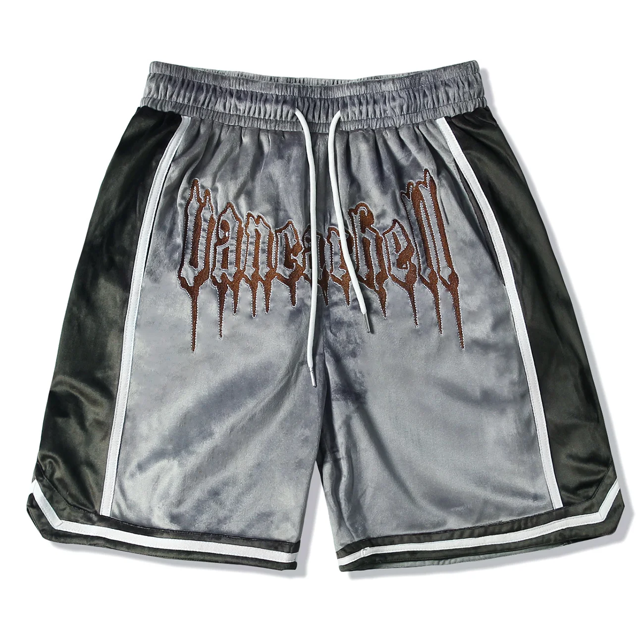 

Шорты KKAYCATE мужские с вышивкой, повседневные Джоггеры в стиле хип-хоп, хлопковые короткие брюки-карго, свободная уличная одежда, спортивные ш...