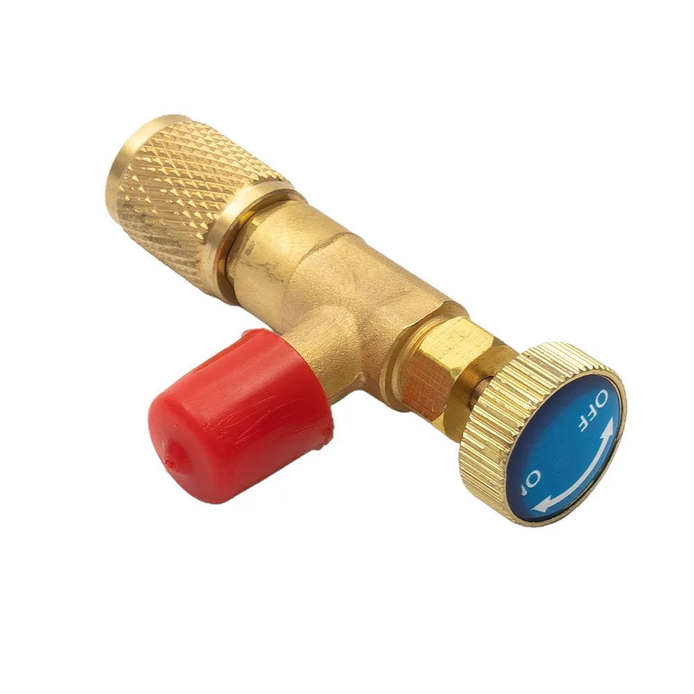 

R22 R410A Air Conditioning Refrigeration Charging Adapter For 1/4\\\\\\\" Safety Valve For Repair Tools Accessories