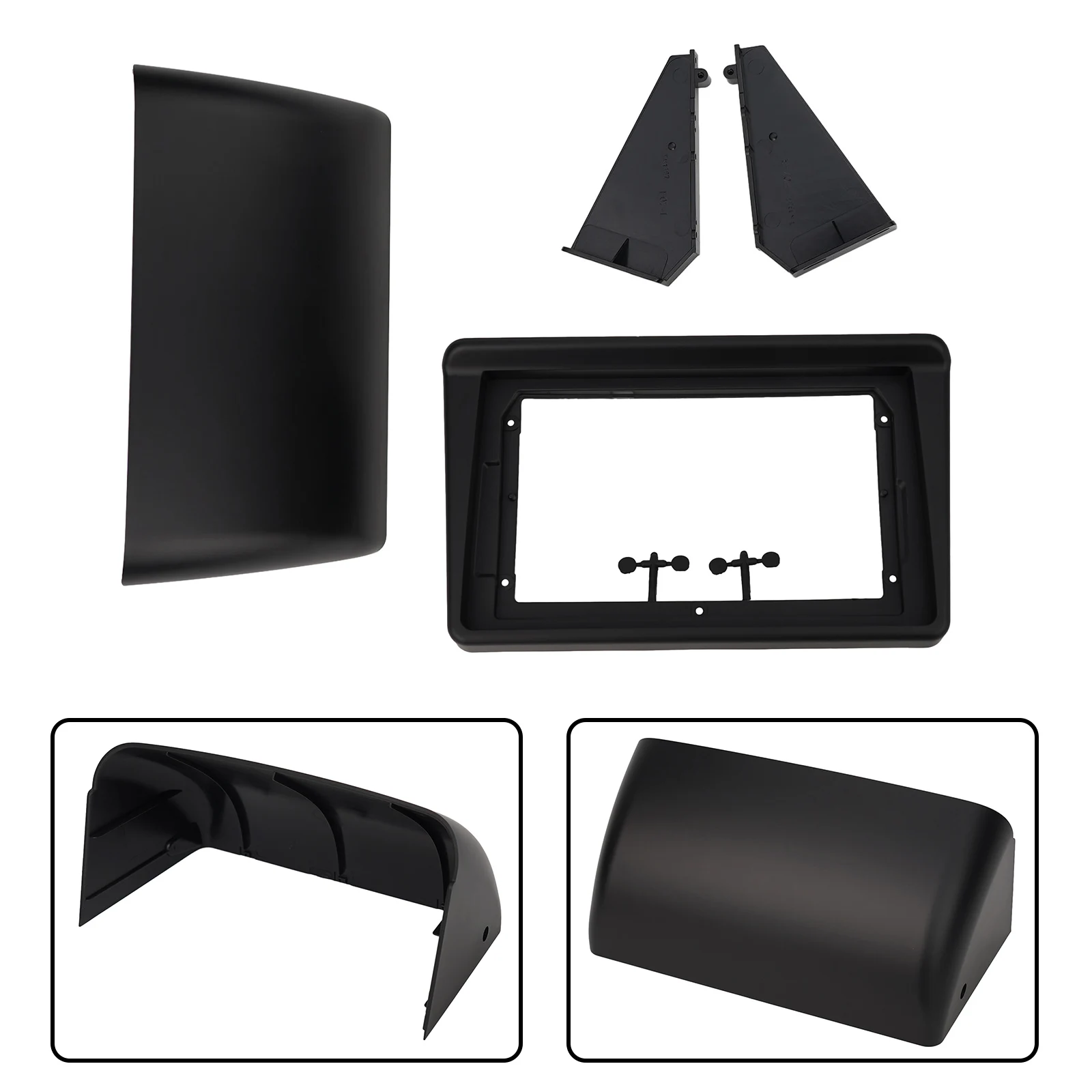 9) Панель рамы автомобильного радиоприемника для Mitsubishi Pajero Montero V31 Cheetah Kingbox