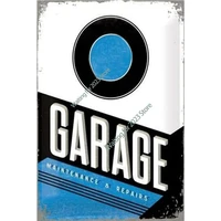 my garage my rules car iron sign metal decoration vintage tin plaque mechanic modern home retro plate rectangle poster 20x30cm