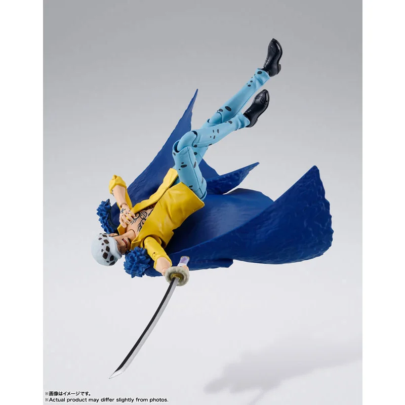 Фото 100% оригинал Bandai S.H.Figuarts SHF Trafalgar Law Onigashima Raid ONE Eustass Kid в наличии аниме фигурки модели игрушки №5