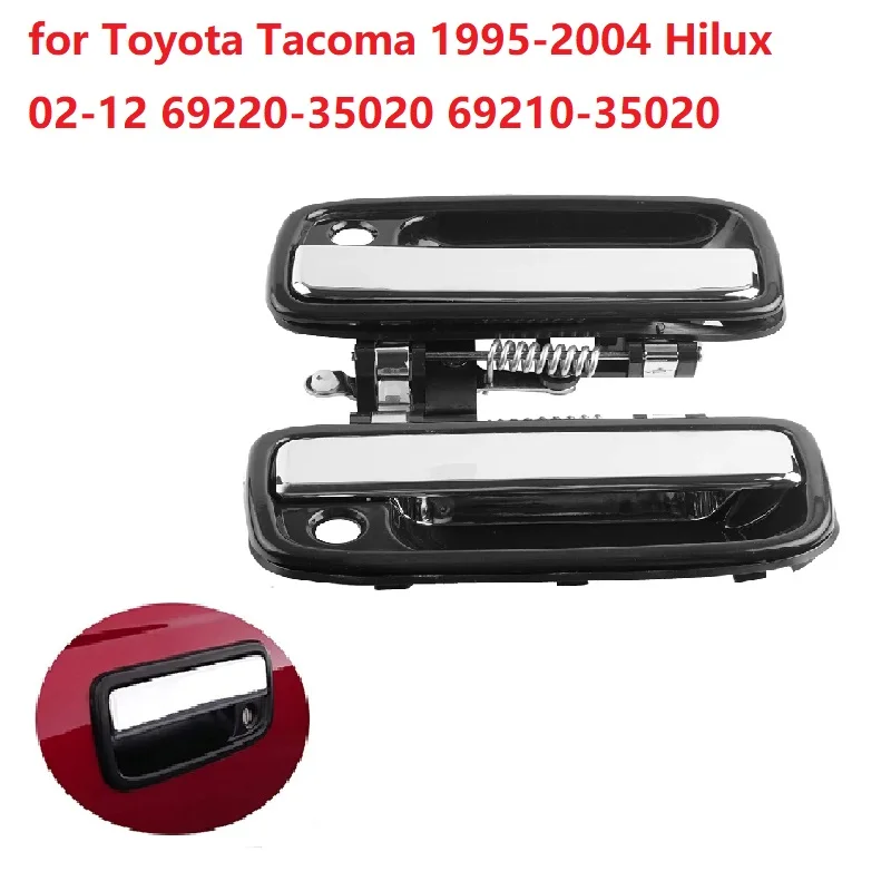 

Для Toyota Tacoma 1995-2004 Hilux 02-12 69220-35020 69210-35020, пара передних левых и правых ручек для двери