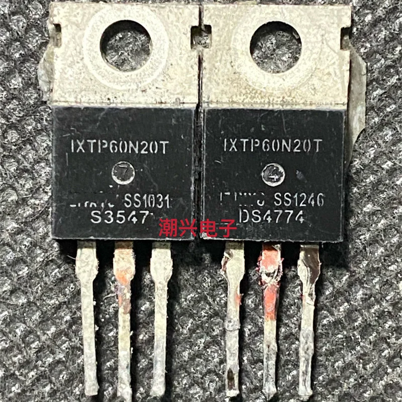 

10pcs/lot IXTP60N20T 60N20 60A 200V MOSFET TO-220 Original