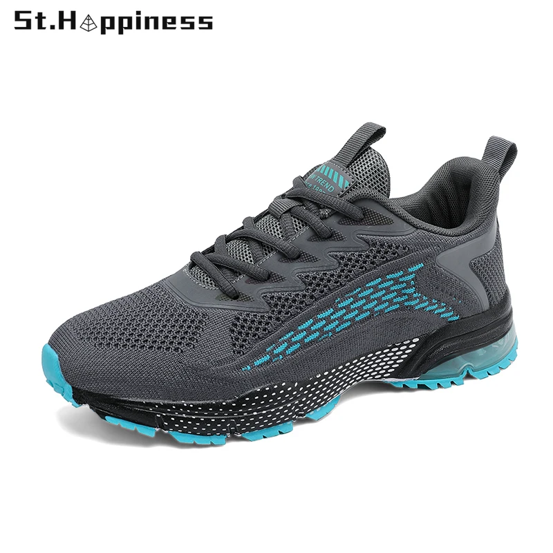

2022 New Men Blade Running Shoes Fitness Sports Sneakers Fashion Soft Cushioning Athletic Training Footwear Sneakers Big Size