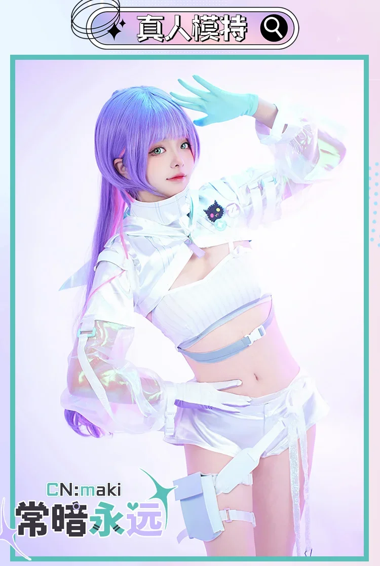 Костюмы для косплея Tokoyami Towa костюмы Hololive новая одежда в стиле &quotЛолита&quot