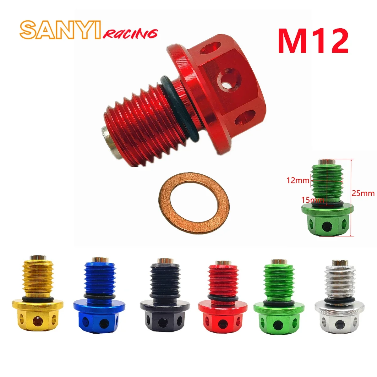 Болт слива масла CNC для Honda XR CRF 50 70 80 100 CR500 CR125R CR250R ...