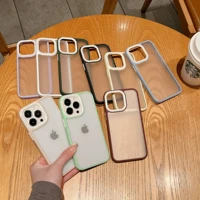 for iphone 13 12 11 pro max mini x xr xs max se2020 7 8 plus case candy color silicone bumper matte shockproof cover accessories